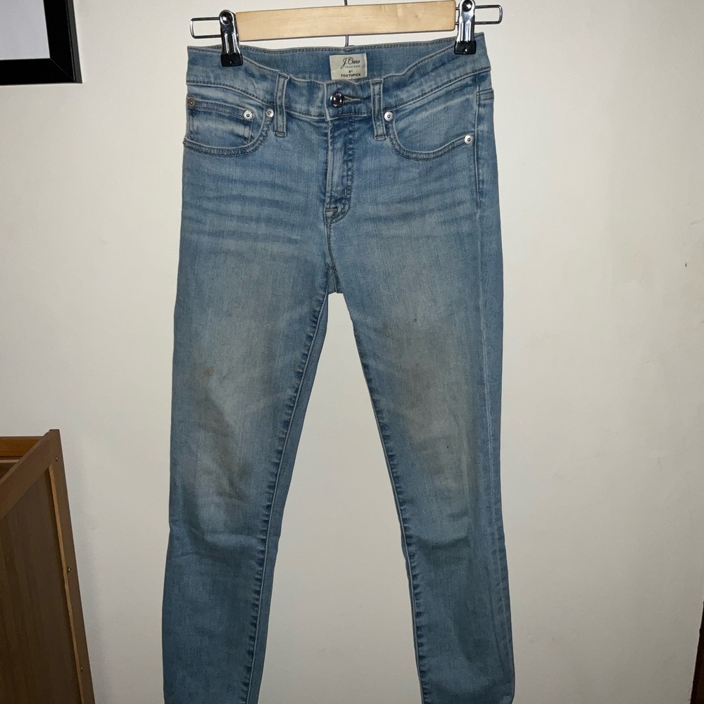 J. Crew Light Blue Skinny Jeans
